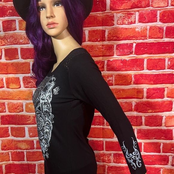 Affliction Women’s T-Shirt - Picture 4 of 12